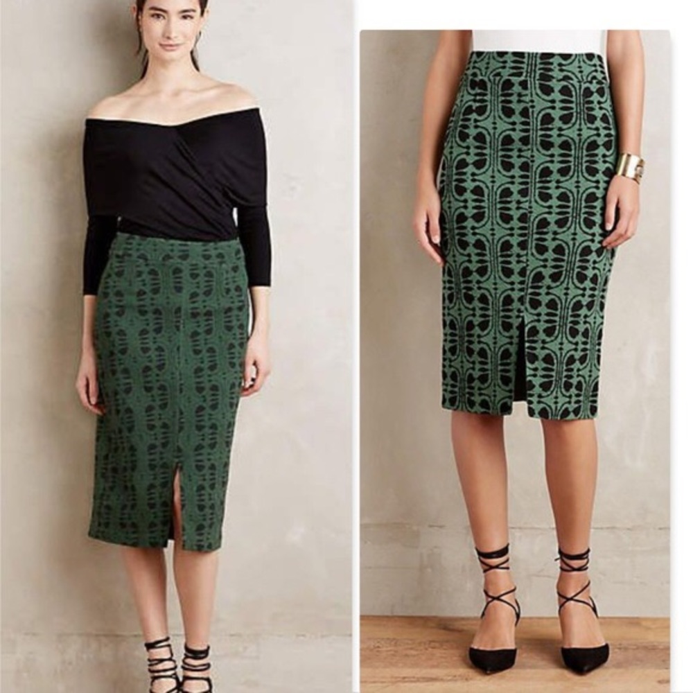 Anthropologie Maeve Marala Knit Skirt